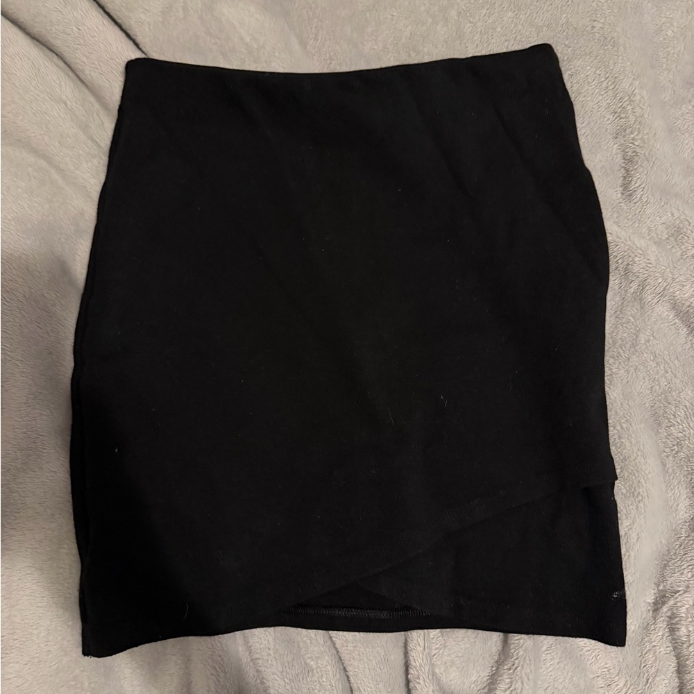 Sunday Best Black Mini Skirt